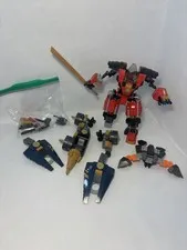 LEGO Ninjago 71765 Ninja Ultra Combo Mech INCOMPLETE No Minifigures Missing Many