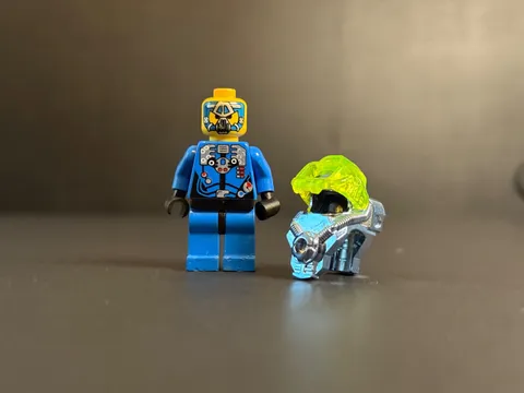 Lego Aquazone Hydronaut Diver - Navigator Hip Muddy Waders (aqu009)