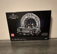 LEGO Star Wars Emperor’s Throne Room Diorama 75352 807pcs 18+ Set Box
