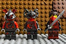 LEGO NINJAGO Minifigures Lot of 3