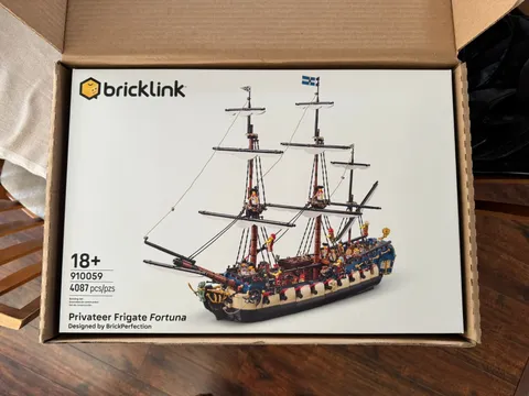 Lego Bricklink Series 7 Privateer Frigate Fortuna 910059 ships immediately. #2