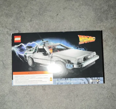 LEGO Icons 10300 Back to the Future Time Machine 1872pc 18+ 2022 Box