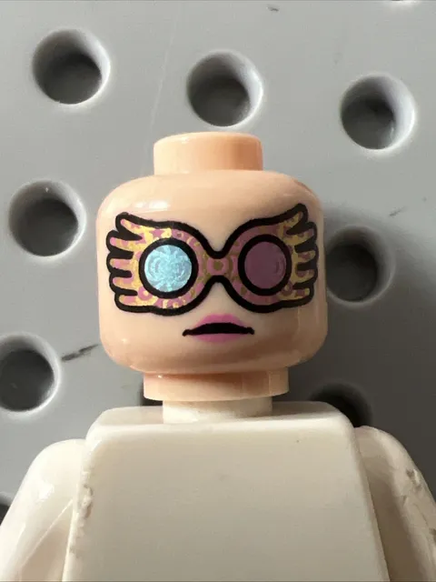 LEGO 3626pb2201 Harry Potter Luna Lovegood Head Dual Sided Spectrespecs
