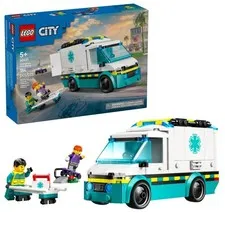 LEGO City  Emergency Ambulance (184 Pieces) 60451 2025