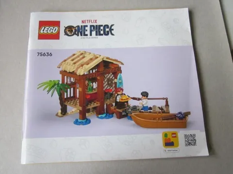 Lego Netflix One Piece Building Instructions Instruction 75636 