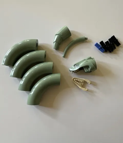 LEGO Basilisk Giant Snake Minifigure 76473 Harry Potter Hogwarts East Wing