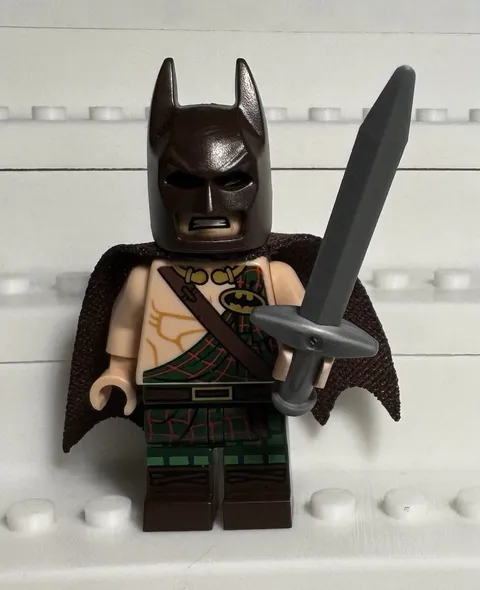 LEGO Batman Minifigure Tartan Batman 