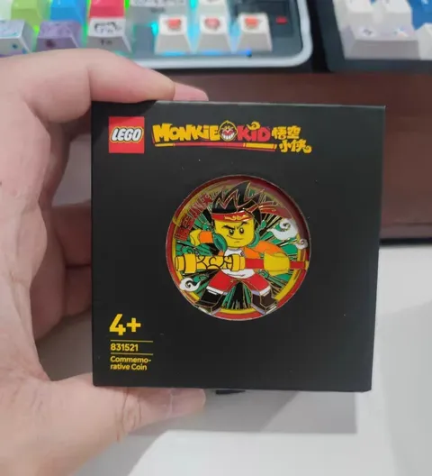 LEGO 831521 LEGOLAND 1st Anniversary Monkie Kid Commemorative Medal Badge Gift