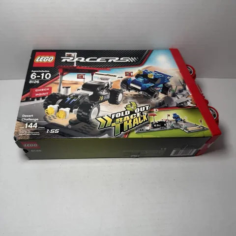 Lego Racers Tiny Turbos Desert Rally (8126) Building Kit Retired L 2009 COMPLETE