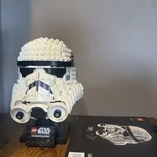LEGO Star Wars Stormtrooper Helmet 75276 Helmet Collection 647 pcs Stand 18+