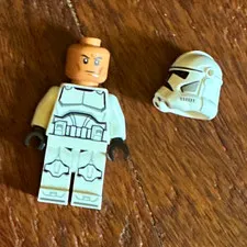 LEGO Star Wars Stormtrooper Minifigure with Helmet, Plastic Figure