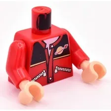 LEGO Jewel Thief #1 Torso inv.572
