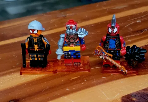 Lego Spider-Man Minifigure Lot Of 3