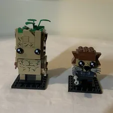 LEGO BrickHeadz Groot and Rocket Racoon