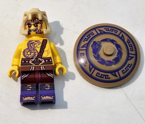 LEGO NINJAGO Tournament of Elements Chope Minifigure njo0138 Dish 4x4 3960pb031