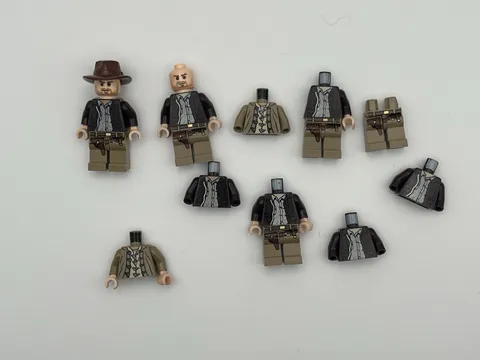 Lego Indiana Jones Lot Parts Minifigures Range Of Conditions See Pics