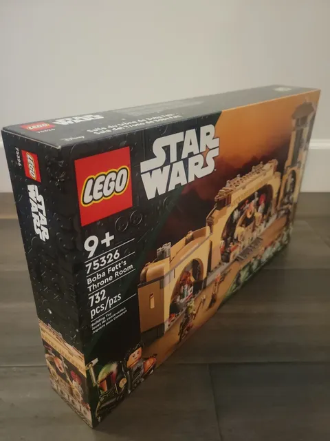LEGO 75326 Star Wars Boba Fett's Throne Room Set - RETIRED - New Factory Sealed