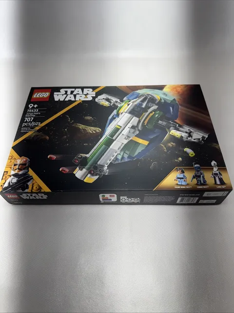 LEGO Star Wars Jango Fett's Starship 75433 Complete Set 707 pcs 9+ Boba Fett