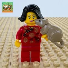 LEGO Store Minifigures, BAM: Female + Rat, 973pb3817c01, bam2020-1, 2020 YEAR OF