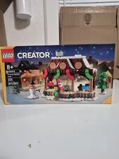 Lego 40602 Winter Market Stall Set 271 Pieces Retired New Sealed Box