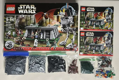 LEGO Star Wars: The Battle of Endor (8038), Complete, w/ Manual, Minifigs, Box