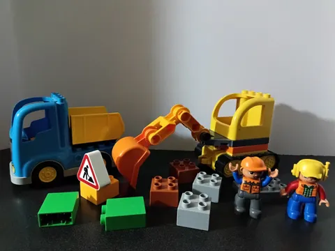 LEGO DUPLO Town Truck & Tracked Excavator 10812 Replacement Pieces