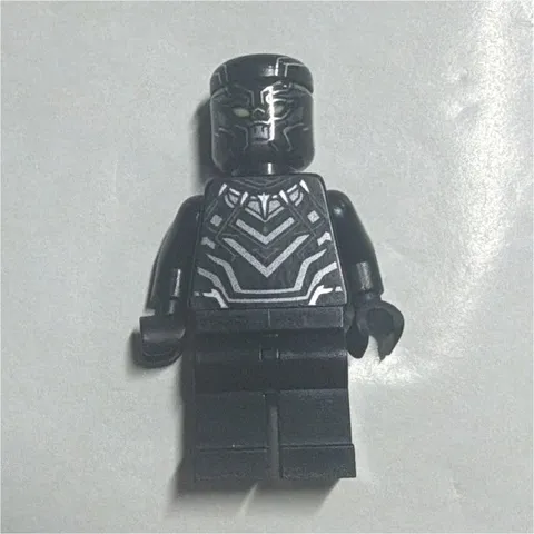 LEGO Captain American Civil War Black Panther Minifigure sh0263 from set 76047-1