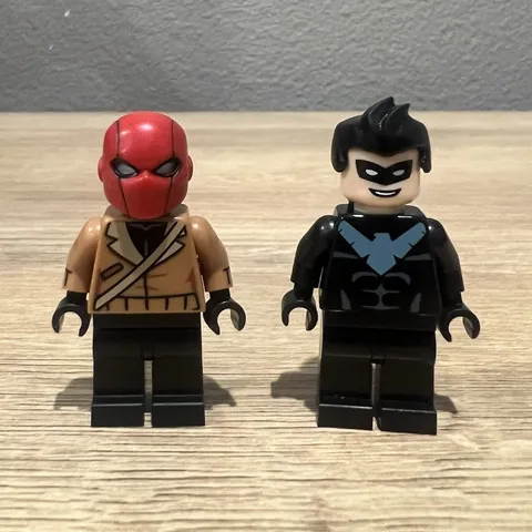 LEGO Batman Red Hood & Nightwing Custom Minifigures BTAS DC Superheroes