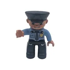 Duplo Lego Police Officer Mini Figure Replacement Piece Part Cop Deputy 