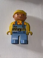 Vintage LEGO Duplo Bob The Builder Plumber Character Figure