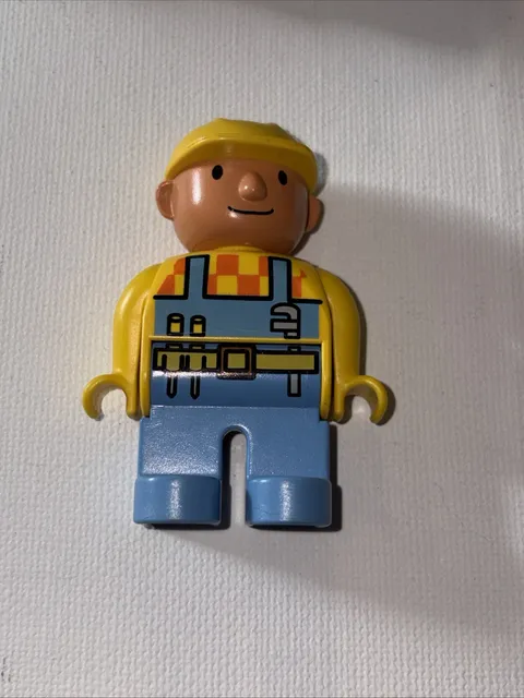 Vintage LEGO Duplo Bob The Builder Plumber Character Figure