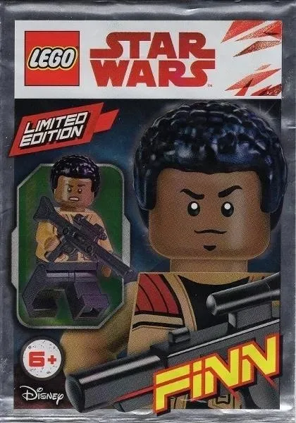 LEGO Star Wars Phase Finn Minifigure Foil Pack Set 911834