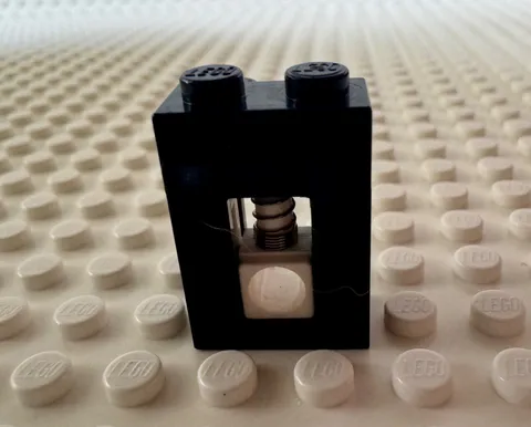 LEGO Brick, Modified 1 x 2 x 2 1/3 with Spring Unit (Shock Absorber) 2605c01