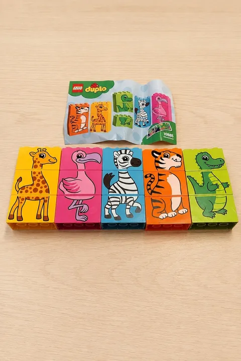 LEGO Duplo Animal Blocks Set 10885, COMPLETE with manual, Used