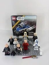 Lot Lego Star Wars Mini Figures & 75391 Captain Rex Y-Wing Agent Alexsandr