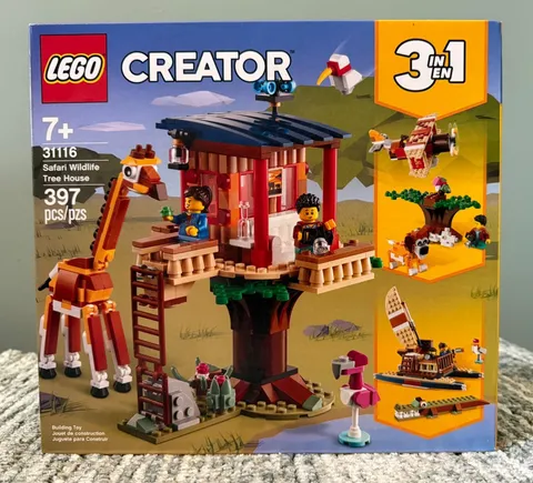 LEGO 31116 Creator 3-in-1  Safari Wildlife Tree House NEW Sealed RETIRED Animals