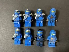 Lego Ninjago Jay Rare Minifigure Lot Of 8!