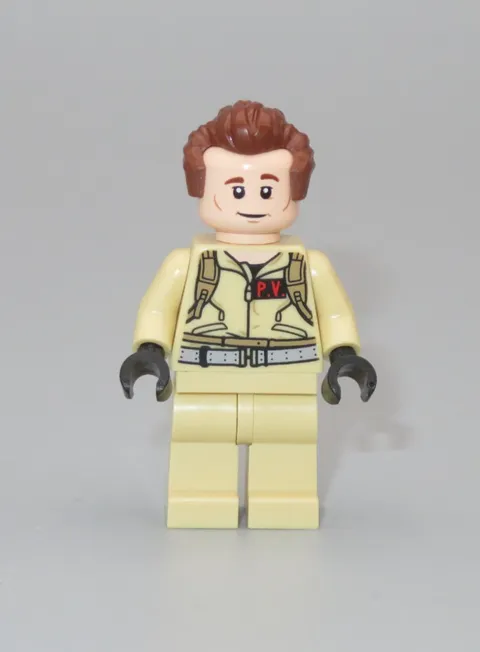 LEGO Ghostbusters Dr. Peter Venkman minifigure 21108 Ecto-1