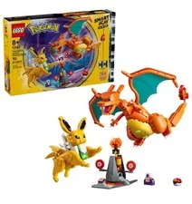 Lego Pokemon Smart Play Set 72167 Charizard vs. Jolteon Ultimate Battle ! NIB
