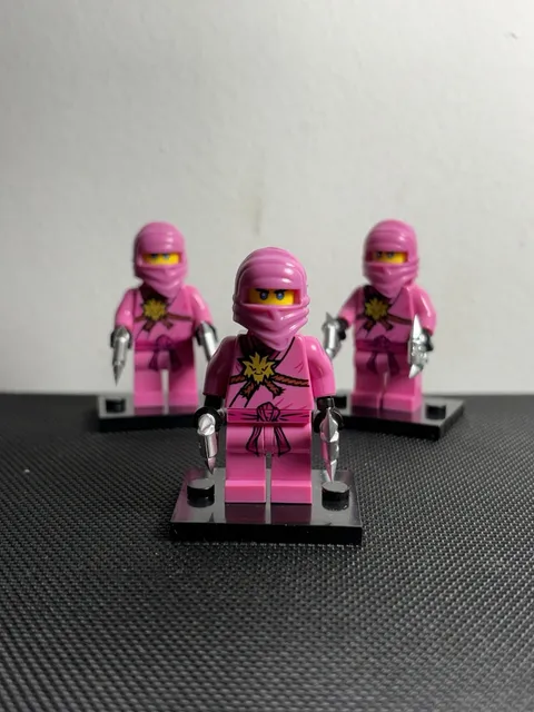 LEGO® Ninjago Pink Zane Avatar Minifigure Prime Empire Nindroid 71708 njo0561