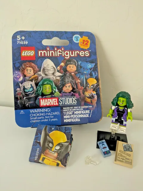 Lego Disney Marvel Series 2 - She Hulk She-Hulk Minifigure Minifig 71039