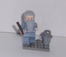 Lego Harry Potter Albus Dumbledore Minifigure with Owl Authentic  