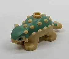 LEGO Jurassic World Dinosaur Baby Ankylosaurus 75939 Sand Green Color