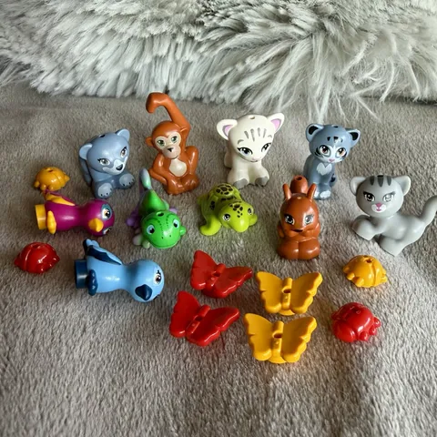 LEGO Friends Animals Lot Jungle Pets Tiger Turtle Cats Accessories