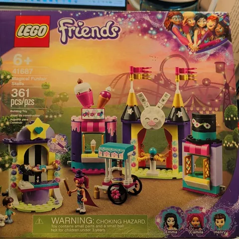 LEGO Friends Magical Funfair Stalls 41687 Building Set, 361 Pieces, Ages 6+