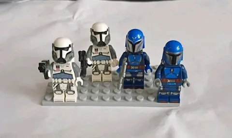 LEGO Star Wars Mandalorian Battle Pack 75373 Minifigures + Instruction Book 