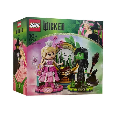 LEGO Wicked 75682 Elphaba & Glinda Figures Building Set 