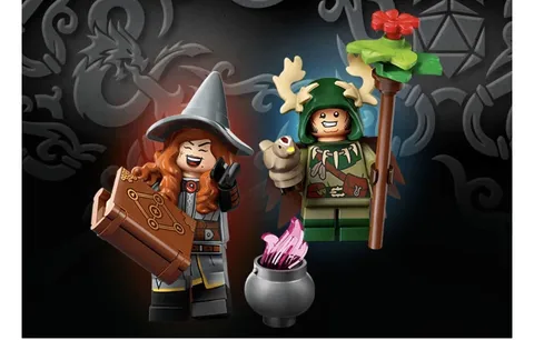 LEGO 71047: Dungeons & Dragons Minifigure Halfling Druid new opened box