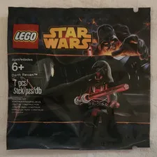 LEGO Star Wars Darth Revan Limited Edition Minifigure Polybag 5002123 7 pcs
