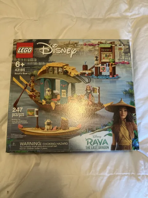 LEGO Disney Raya and the Last Dragon 43185 Boun's Boat Retired Set New Sealed